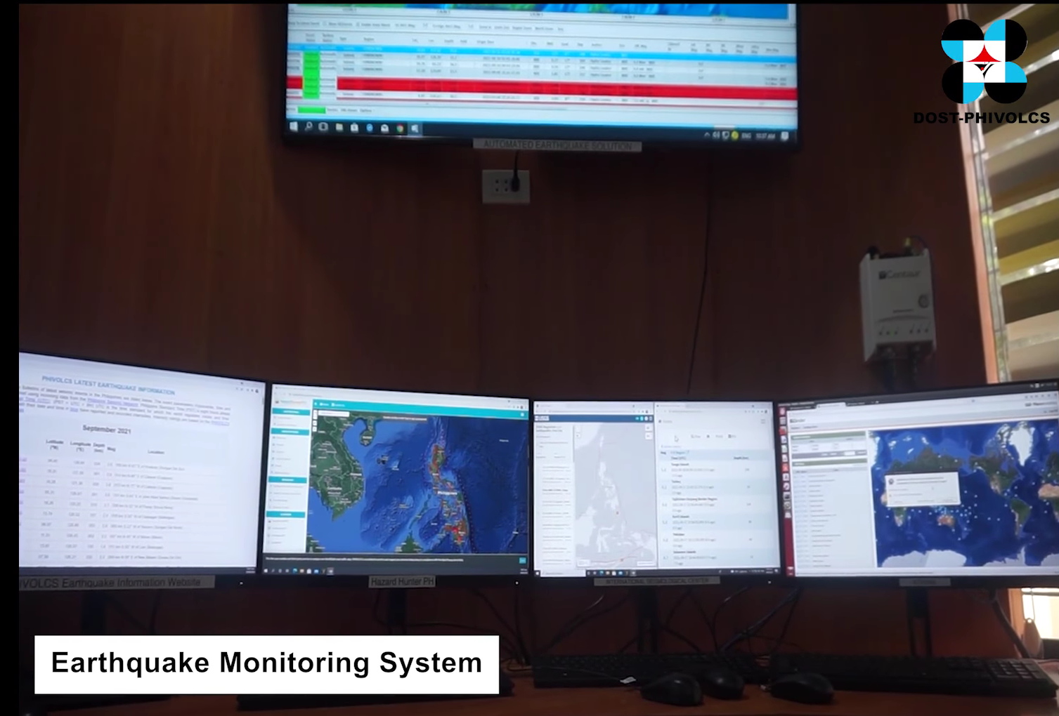 First Cluster Center for Earthquake and Tsunami Monitoring in Mindanao set in motion image