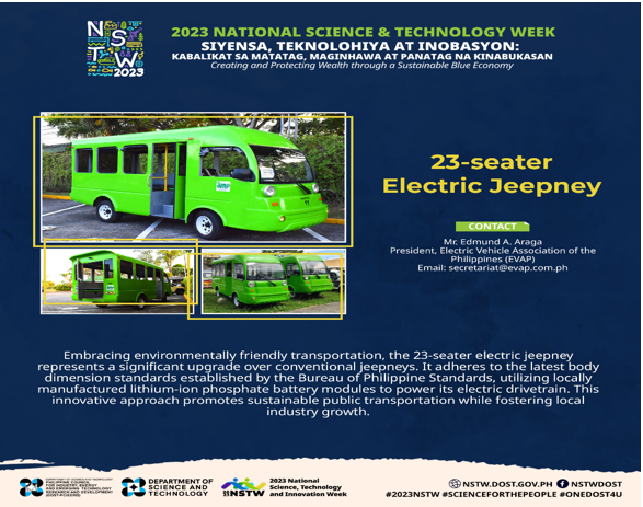 DOST champions sustainable techs for the 2023 NSTW in Iloilo City image