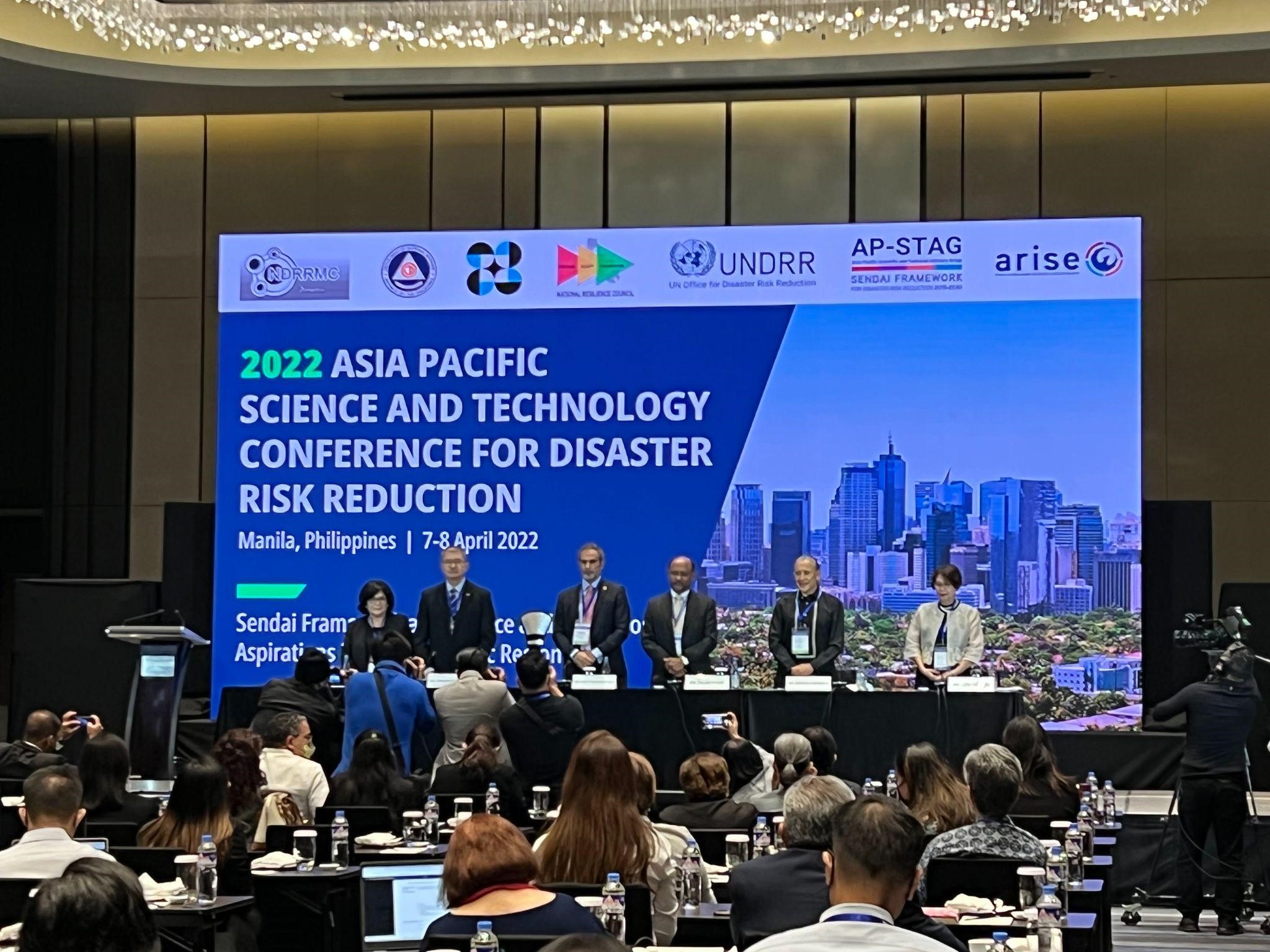 AsPac experts, government leaders promote application of science, technology, and innovation in disaster risk reduction and management image