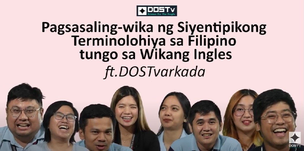 DOSTvarkada: Filipino Scientific Term to English Scientific Term image